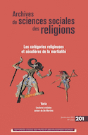 Archives des sciences sociales des religions, no 201